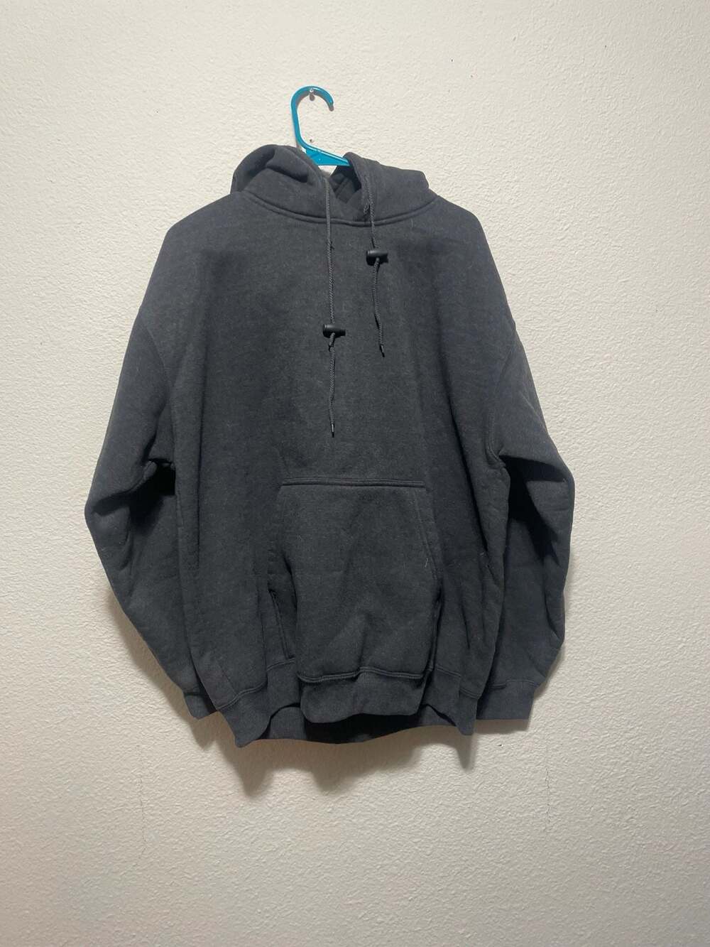 T-Town Sport Wear Dark Gray Pullover Hoodie Size Large